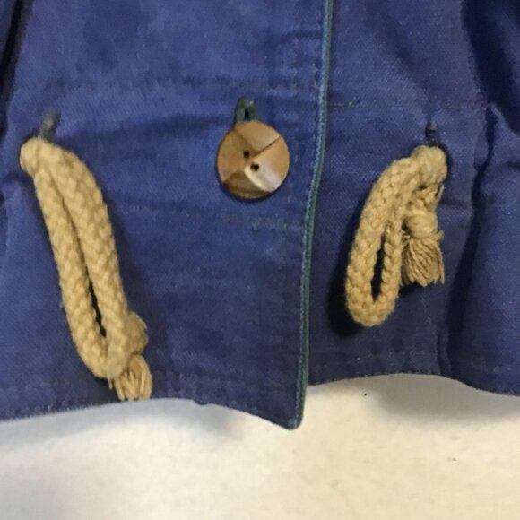 Vintage 90s Berry Ellen Tapestry Denim Reversible Jacket Size XL - Picture 5 of 10